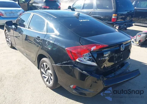 2017 Honda Civic Ex из США, поврежденный, VIN 19XFC2F71HE072801